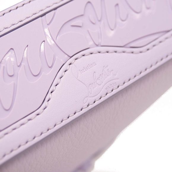 Christian Louboutin Mini Cabata North/South Leather Tote Purple - Picture 7 of 12